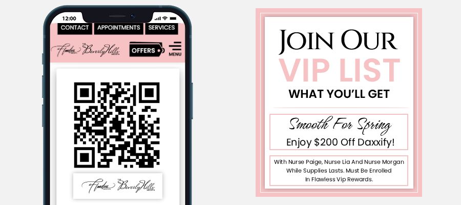 Join the VIP List of Flawless MedSpa & The Beverly Hills MedSpa in Beverly Hills, CA and Las Vegas, NV Join the VIP List of Flawless MedSpa & The Beverly Hills MedSpa in Beverly Hills, CA and Las Vegas, NV